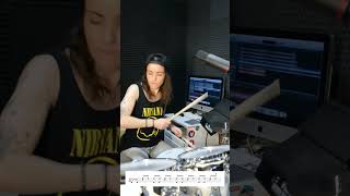 Smells Like Teen Spirit  Drum Cover  Transcription [upl. by Aniwde]