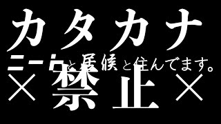 カタカナを禁止にした。 [upl. by Pepito133]