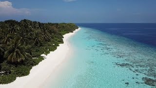 SONEVA FUSHI MALDIVES  AERIAL DRONE 4K VIDEO PARADISE [upl. by Ennyletak]