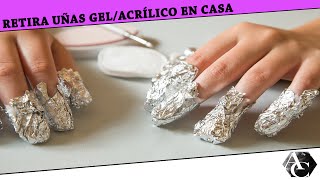 RETIRA uñas gelacrílico en casa a bajo costo Miércoles de belleza Annie Cusp [upl. by Malamud]