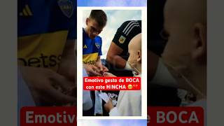 Emotivo gesto de BOCA con este hincha 💔 Momento especial BocaJuniors Argentina FutbolArgentino [upl. by Mansoor]