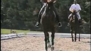 Bill Woods dressage video Aachen 95 Isabel Pt 2mpg [upl. by Leirol719]