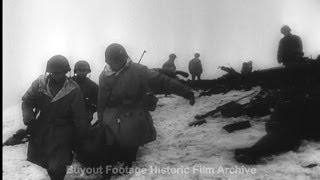 Historic Archival Stock Footage WWII  US Completes Occupation of Attu Island [upl. by Hubing544]