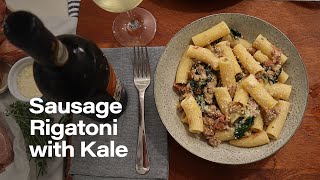 Js Italian Sausage and Prosciutto Rigatoni with Kale [upl. by Ghassan]