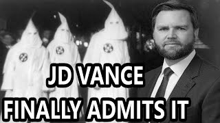 JD Vance Racist Lies Admitted To [upl. by Eirb218]