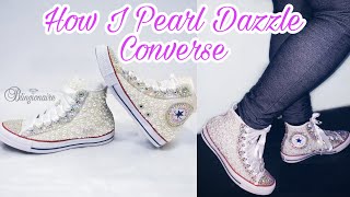 How I Pearl Dazzle Converse [upl. by Lira110]