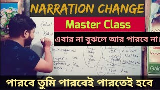 Narration Change Master ClassFull concept clear [upl. by Atteloiv113]