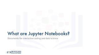 What are Jupyter Notebooks [upl. by Anual425]