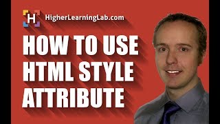 HTML Style Attribute [upl. by Gillie]