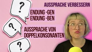 Fließend akzentfrei sprechen Eure AusspracheFragen für perfektes Deutsch [upl. by Anitnatsnoc26]