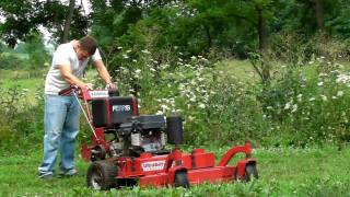 Ferris 36 Commercial Zero Turn Walkbehind Lawn Mower FOR SALE [upl. by Chelsae]