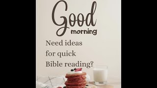 Free Printable Bible Reading Plans [upl. by Suivatnod]