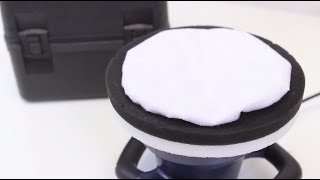 How to Attach a Polishing Bonnet to a Polisher [upl. by Mechling]