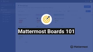 Mattermost Boards 101 [upl. by Tnarb]