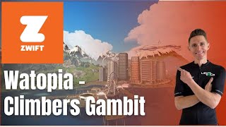 Zwift Racing League  Climbers Gambit  RACE 1  Plus some exciting NEWS [upl. by Vin]