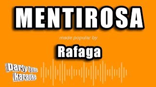 Rafaga  Mentirosa Versión Karaoke [upl. by Epilef811]