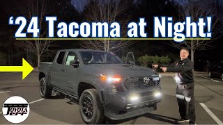 2024 Tacoma TRD Sport at Night  Inside amp Out [upl. by Sams925]