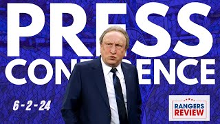 ‘They have some good players  bloody hell lets be fair’  Warnock on Rangers test [upl. by Eigriv]