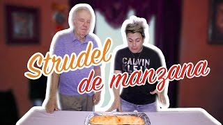 Receta Strudel de Manzana  Delicioso postre vegano [upl. by Colley418]