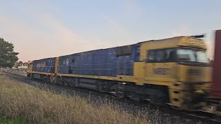 7PM5 PN quotLinfox Express 1quot Perth to Melbourne 1820 17924 Stawell VIC [upl. by Gnous]