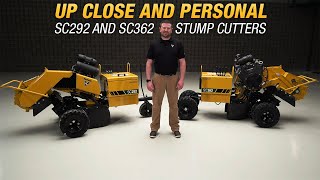 Walkaround of the SC292 and SC362 stump cutters [upl. by Euginom]