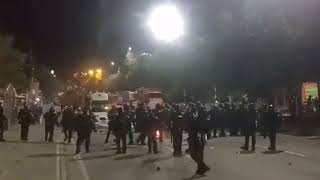 Así transcurrió la noche en Barbosa por protestas en contra de peaje El Trapiche  Telemedellín [upl. by Muldon398]