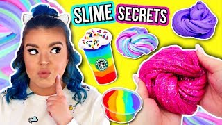 SLIME QampA ALL OF MY SLIME SECRETS REVEALED Slime Challenge Slime Hacks [upl. by Evelina456]