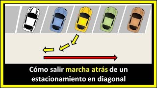 Cómo salir de un estacionamiento diagonal [upl. by Ominoreg]