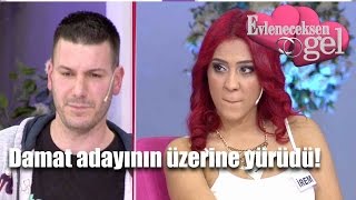 Evleneceksen Gel  Damat Adayının Üstüne Yürüdü [upl. by Anitnegra]