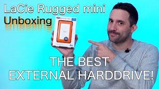 UNBOXING THE BEST EXTERNAL HD LaCie Rugged USBC 5TB External Hard Drive Portable HDD [upl. by Rego]