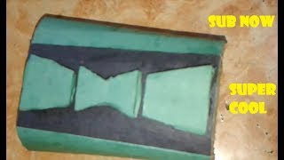 how to make cardboard Ben 10000 omnitrix quotnew versionquot [upl. by Ttimme]