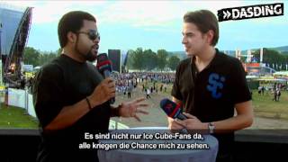 Ice Cube im Interview beim Openair Frauenfeld [upl. by Kcirdahs]