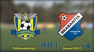 SV Valkenswaard JO131 Brabantia Januari 2017 [upl. by Secor]