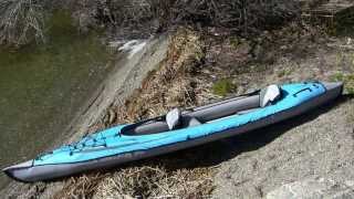 AirKayakscom Advanced Elements Convertible DS Series Hi Pressure Inflatable Kayak [upl. by Mera]