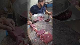 Amazing meat 🥓🤤 cutting skillviral beef mutton beefcuttingmarket meatcuttingskills meatlovers [upl. by Lemuelah]