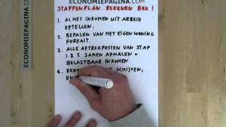 Stappenplan box 1 Economiepaginacom [upl. by Yarvis]