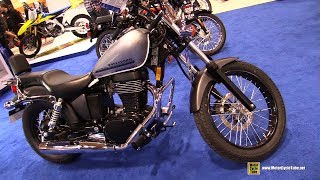 2018 Suzuki Boulevard S40  Walkaround  2018 Toronto Motorcycle Show [upl. by Vanzant]