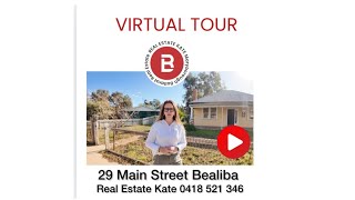 Affordable country living2 9 Main Street  BealibaReal Estate Kate virtual tour [upl. by Annaigroeg]