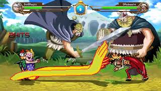 8 Fighters Tournament Dellinger vs Diamante One Piece Mugen V13 DirectX [upl. by Adahs]