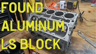 Found a Free Aluminum 53 LS Block  Can It Be Salvaged [upl. by Notneb]