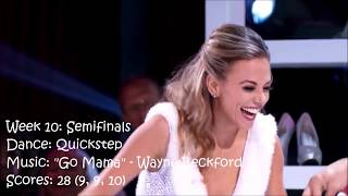 Jana Kramer  All Dancing With The Stars Performances [upl. by Skipp]