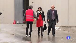 04062018 Spanish News broadcast Drylock opening a factory in Segovia [upl. by Ettenrahc]