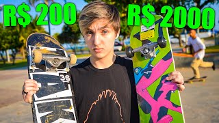 SKATE DE R200 VS R2000 [upl. by Yrdnal]