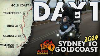 Day 1  2024 Sydney to Gold Coast adventure motorcycle ride [upl. by Procto]