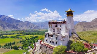 How It Looks Like of the First Palace in Tibet How about the Smallest but Holiest Lake of Tibet [upl. by Friedman896]