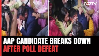 Chandigarh Mayor Election Result  On Camera AAP’s Mayoral Candidate Breaks Down After Shock Defeat [upl. by Leahicm593]