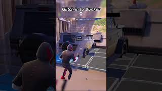 GLITCH IN TO BUNKER EARLY IN FORTNITE 💀 ikonik fortnite glitch [upl. by Galen91]