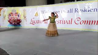 Narayanathe namo namo kuchipudi dance 🙏 [upl. by Evonne]