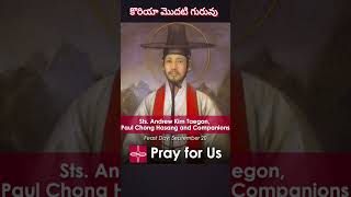 పునీత ఆండ్రూకిమ్ StAndrew Kim పరిశుద్ధ తైలం ఆరకముందే హతసాక్షులు అయ్యారు Standrewkim Koreansaints [upl. by Darryl662]