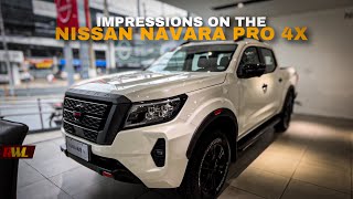 Impressions on the Nissan Navara Pro 4X 2024 [upl. by Alvina]